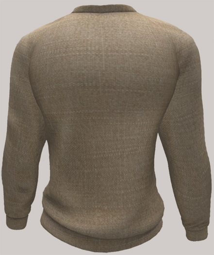 Label Difference - Beige Sport Round Neck Sweater BAG