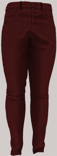 Label Difference - Red Sport Pants BAG
