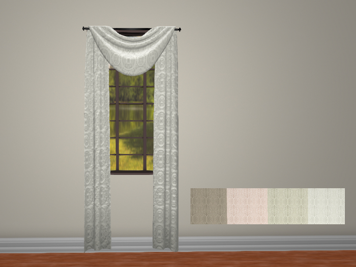 Scarf Curtain - Crochet Lace Collection 3
