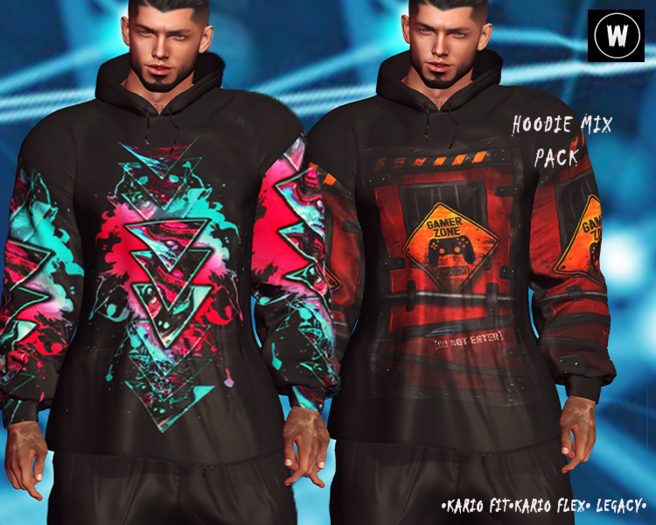 ::W::#014 Hoodie Mix PACK 
