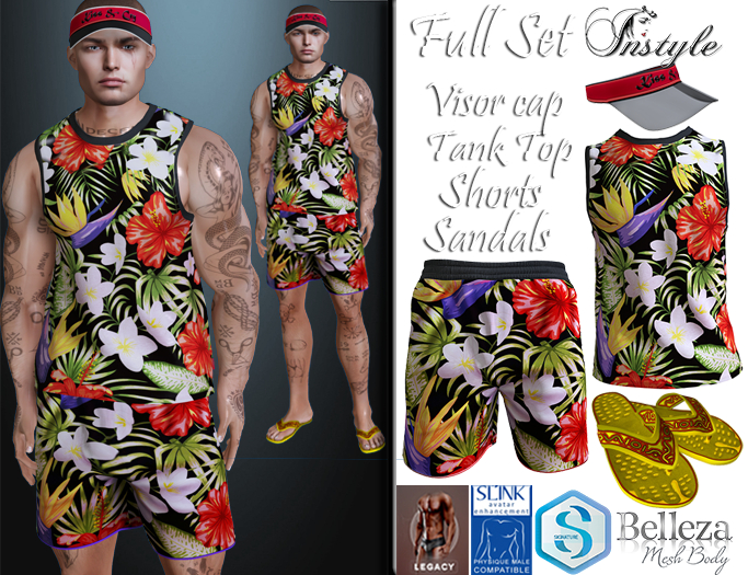 InStyle-Men's FULL SET-v6*Signature,Legacy,Belleza,Slink*