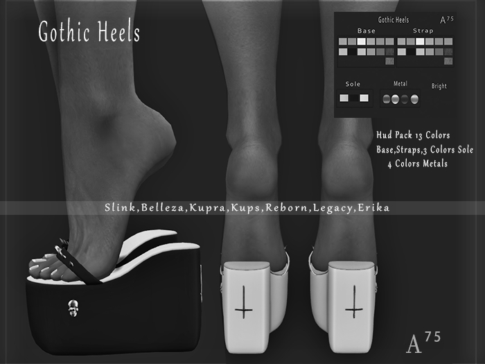 : A75 : Gothic Heels With Hud Pack DEMO