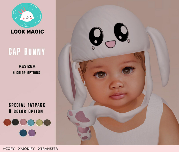[LOOK MAGIC]CAP Bunny_resizer (Fatpack)(add)