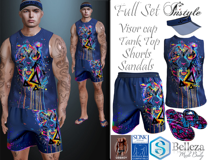 InStyle-Men's FULL SET-v7*Signature,Legacy,Belleza,Slink*