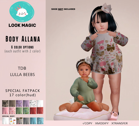 [Look Magic] Body Allana Red_LullaB (add)