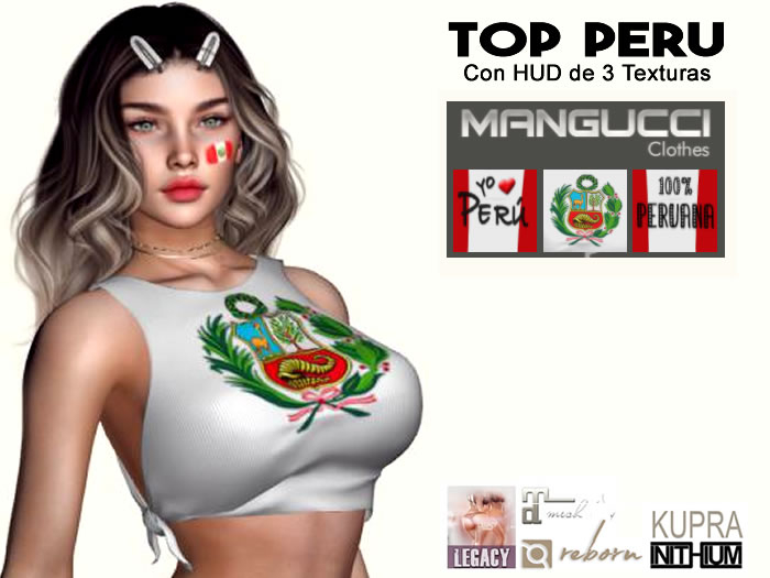SVB - TOP PERU FOR WOMAN KUPRA - REBORN - LEGACY