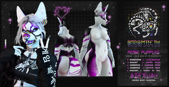 [.birchteeth.] pride pupper - asexual