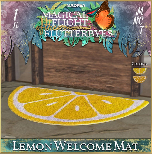 MadPea Lemon Welcome Mat [REZ!]