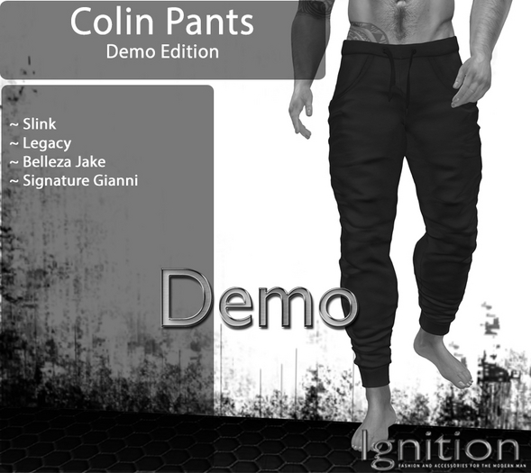 Ignition Colin Pants Demo