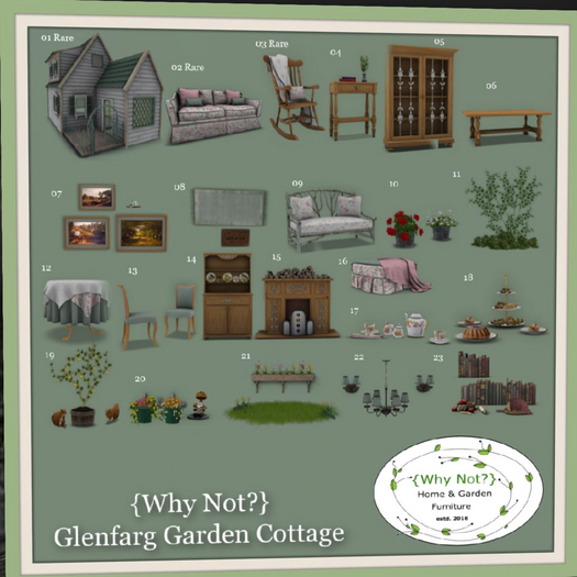 02 {Why Not ?} Glenfarg Sofa RARE