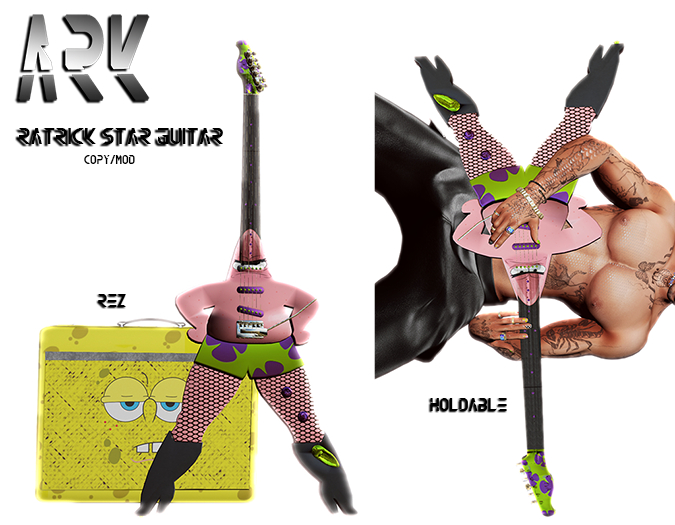 ARK - Ratrick Star Guitar