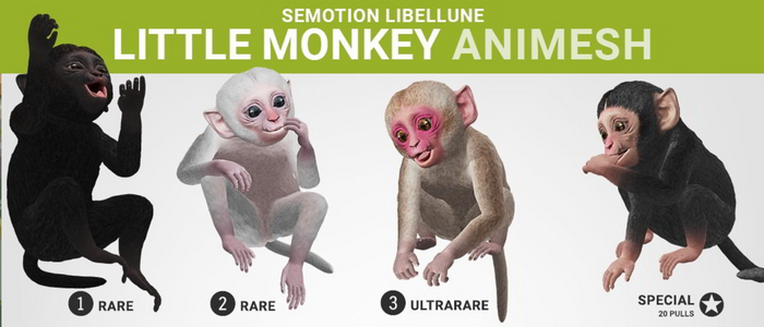 SEmotion Libellune Little Monkey Animesh SPECIAL