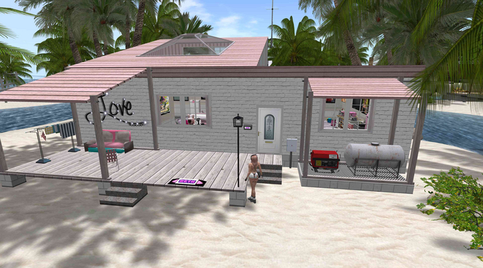 Beach Home 32 prims