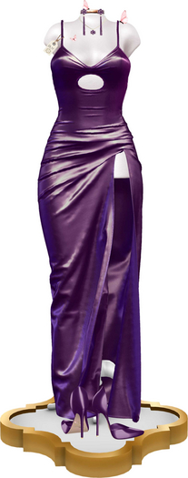 Second Life Marketplace - .:(CW):. Nami Star dress. - Violet (wear me) BOX!!! Second Life Marketplace - .:(CW):. Nami Star dress. - Violet (wear me) BOX!!!