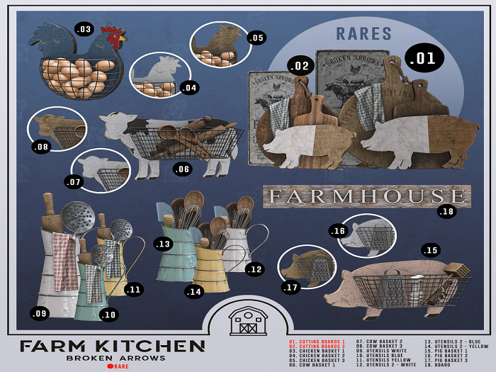 01 - BROKEN ARROWS - Farm Kitchen - RARE
