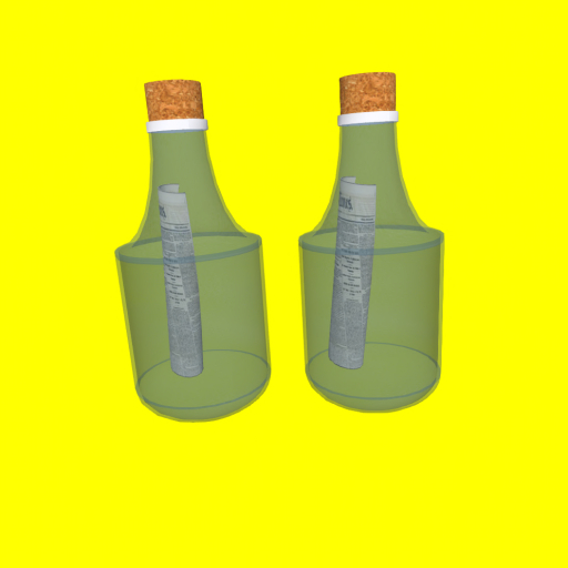 Message In A Bottle X 2