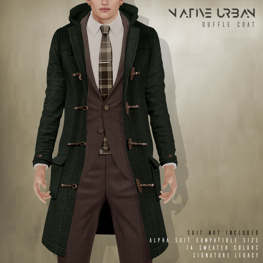 NATIVE URBAN - Duffle Coat Army