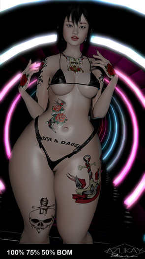Azukay- Heisenberg Roses Tattoo BOM