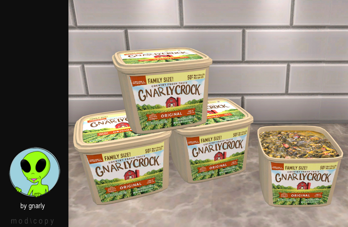 G/\/ARLY:: Butter Food Container - Greens