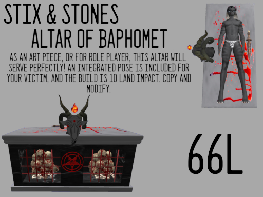 ~S&S~ Altar Of Baphomet (add)