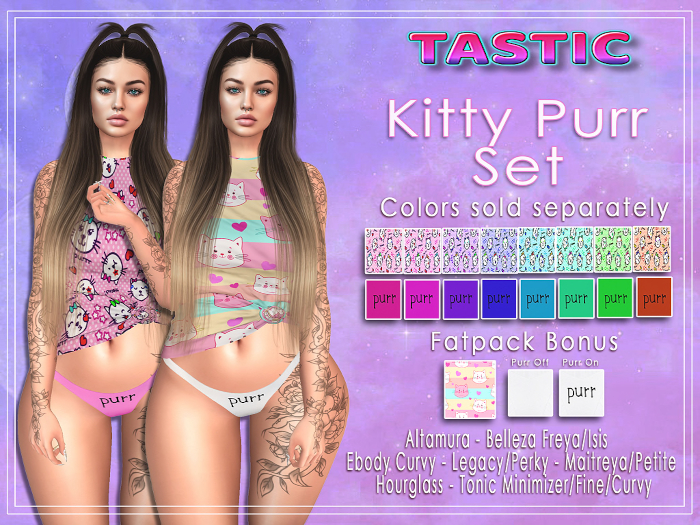 Tastic-Kitty Purr Set Fatpack 50% Off Sale!