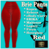 [R39] Brie Pants-Red