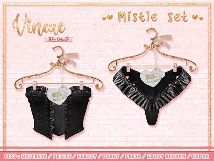 Vincue / Mistie Set - Noir