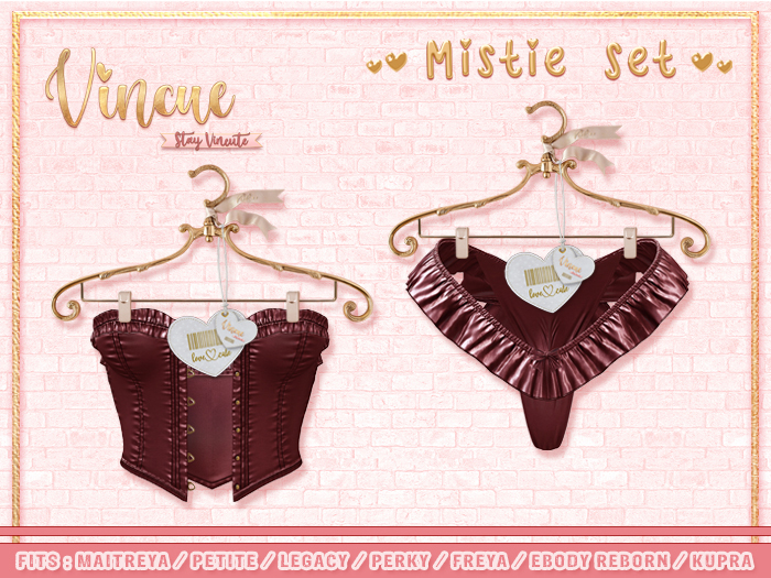 Vincue / Mistie Set - Garnet