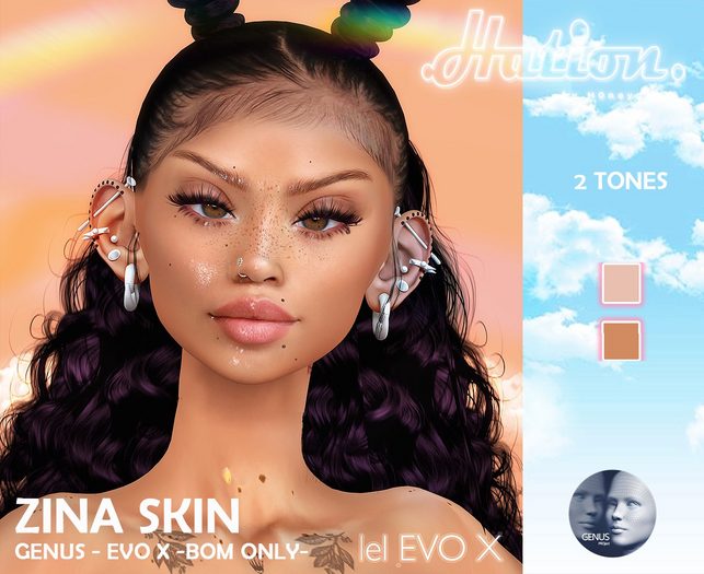 .HATION. GENUS Zina Skin Tone X