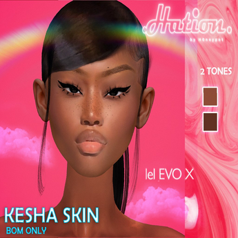Second Life Marketplace - .HATION. Kesha skin DEMO