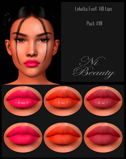 Ni-Beauty HD Lips Lelutka Evo X Unpack