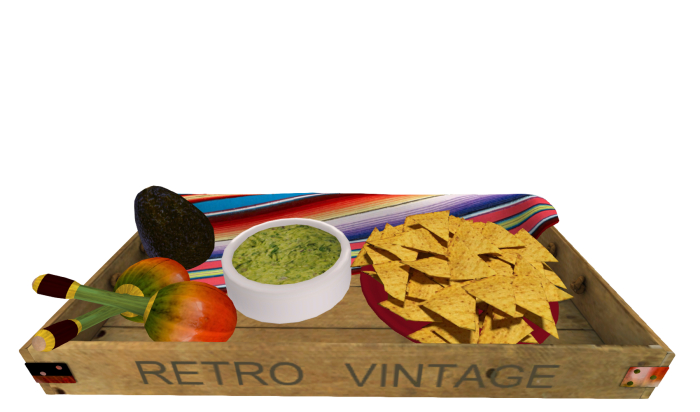 DFS Chips and Guacamole Fiesta Tray
