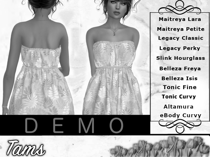 DEMO - Tams - Peasant Dress - Pac