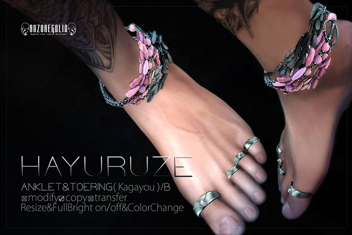 ROZOREGALIA_HAYURUZE*ANKLET&TOERING(Kagayou)/B