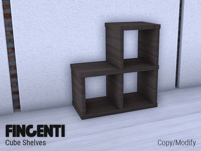 Fingenti: Cube Shelves