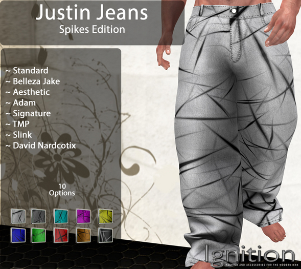 Ignition Justin Jeans Spikes