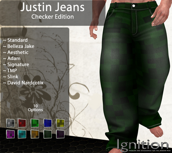 Ignition Justin Jeans Checker