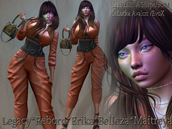 *LeLi*EDINA Shape*LeLutka Avalon head *