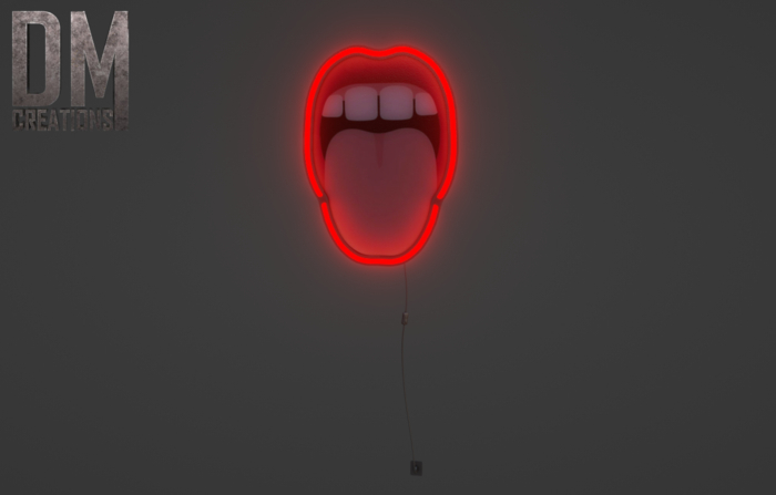 Neon Mouth Dec Full Perm Mesh