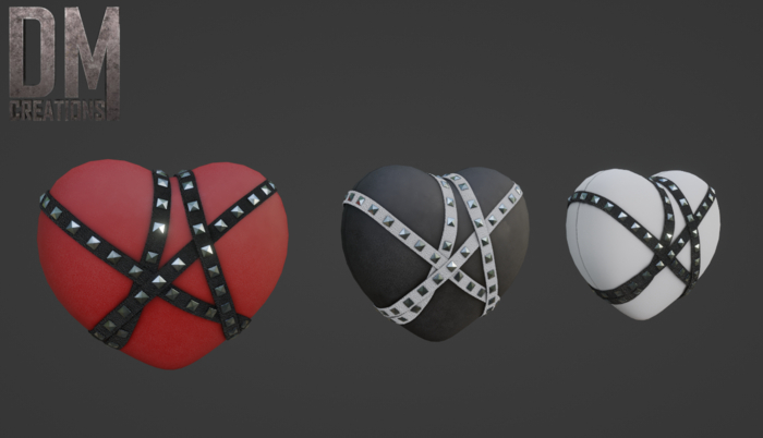 Handbag heart Full Perm Mesh