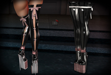 (*<*) 1313 Squeezem Boots - Latex Black