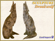 SCULPTURE - Dread wolf (2 LI) (Full perm)