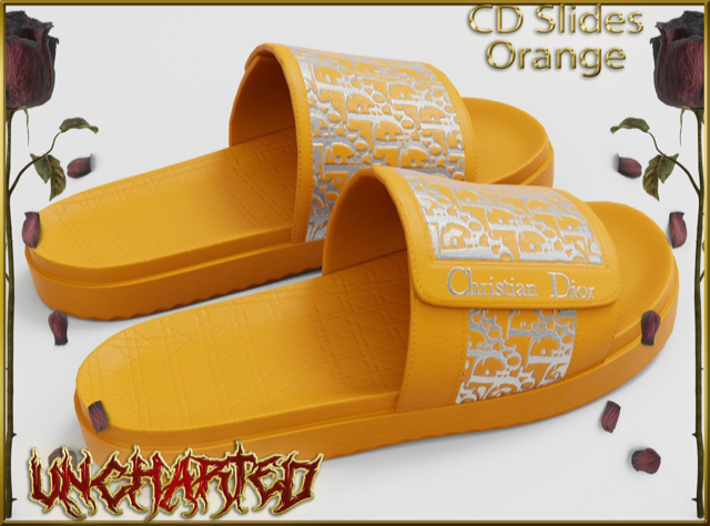 Uncharted CD Slides Orange