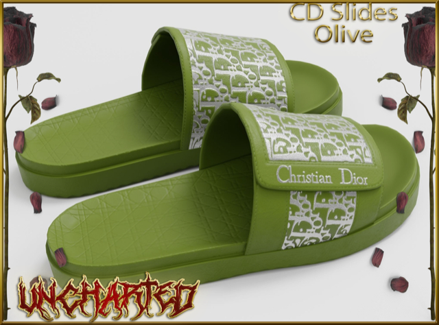 Uncharted CD Slides Olive