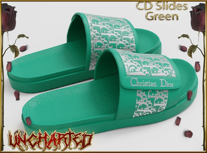 Uncharted CD Slides Teal