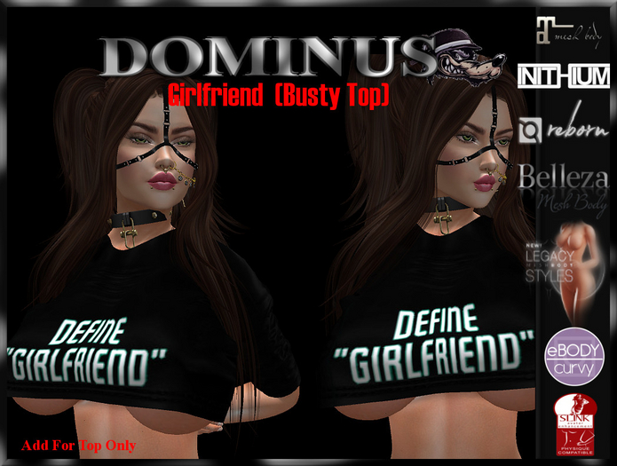 ~DOMINUS~Girlfriend (Busty Top)  (ADD)