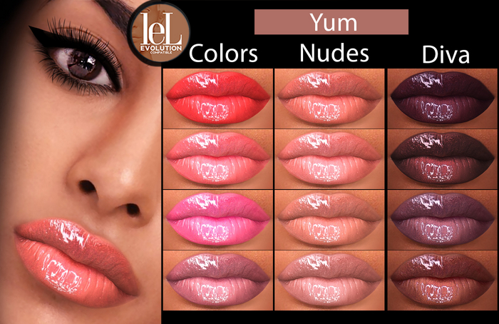 ::Modish::Yum [Fatpack] LeluEvoX-Lipstick set