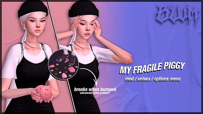 BLUM. My Fragile Piggy BLACK 
