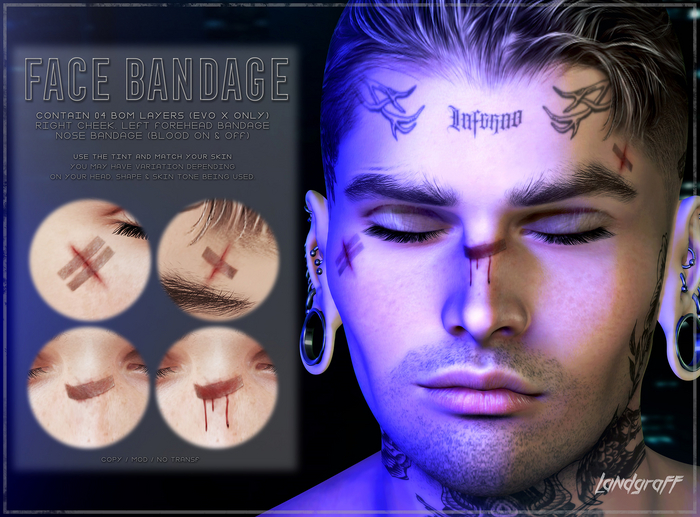 Landgraff - Face Bandage