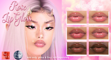 .HATION. Rose LipGloss Evox